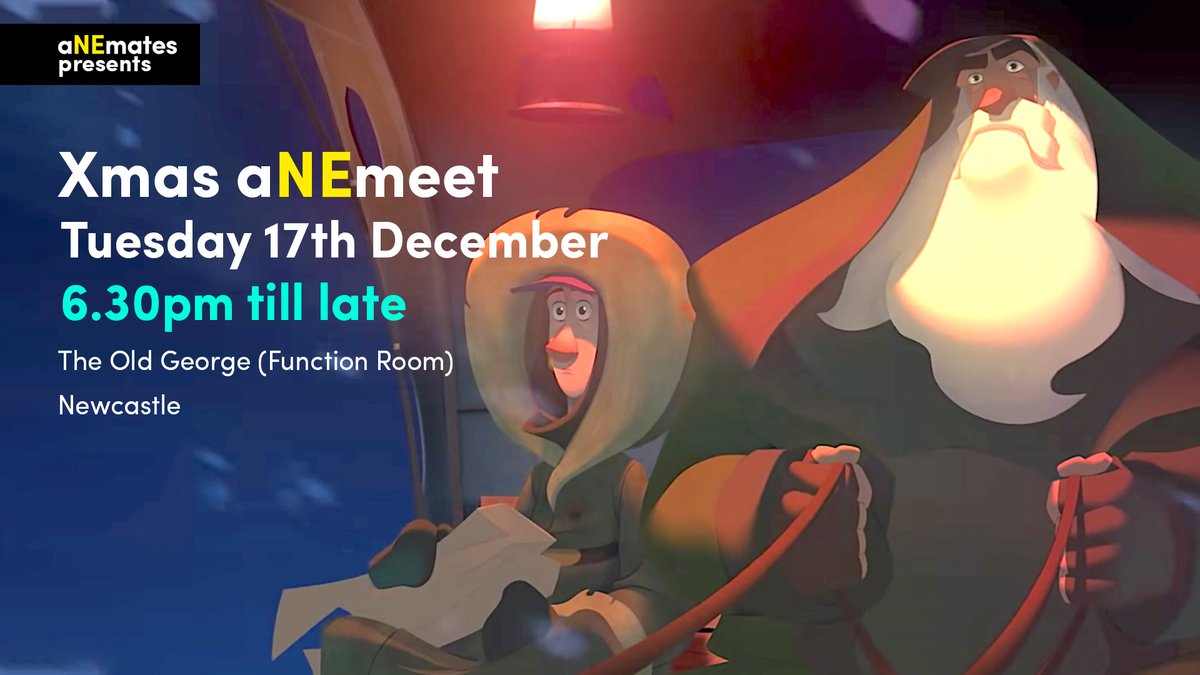 Motion designers, freelancers, games animators, concept artist unite for a Festive anemeet! A chilled out meetup to meet new animation folk or catch up with pals after a long project. Its time to kick back for Christmas!