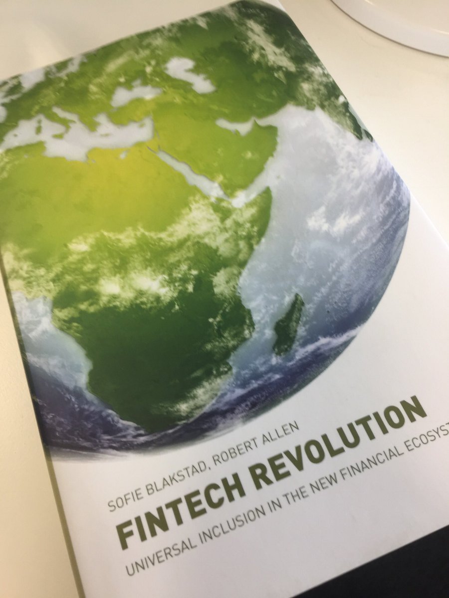 Let me know if you’re interested in <a href="/FintechRevolut1/">FintechRevolution</a> too, describing the transformation potential of technology solutions for the world’s most excluded people, I can bring a few copies or sign existing ones 😀 #blockchain #fintech <a href="/rob_nodl/">Rob Allen.Ħ</a>