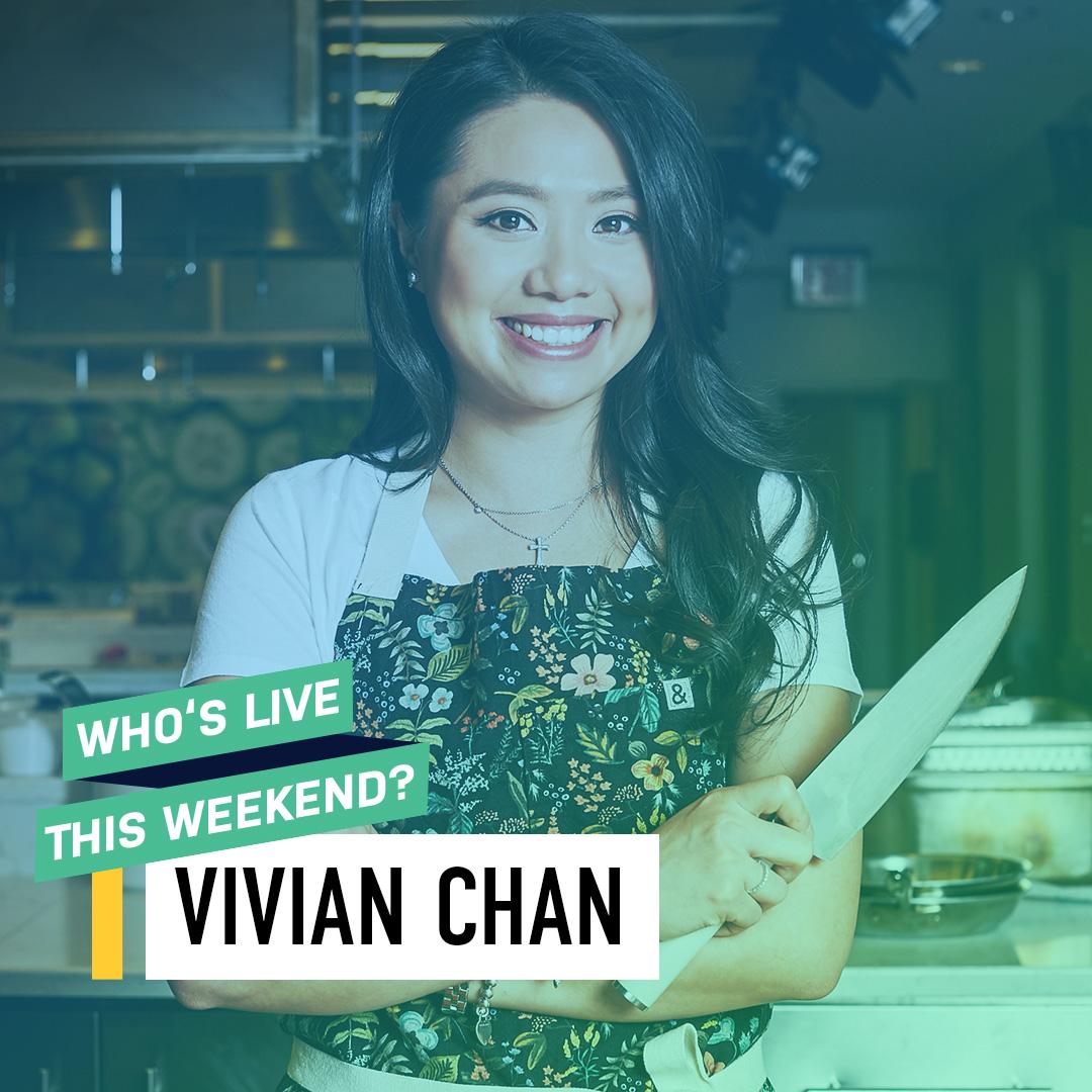 Food Network on Twitter "Vivian Chan will be LIVE today at 76c