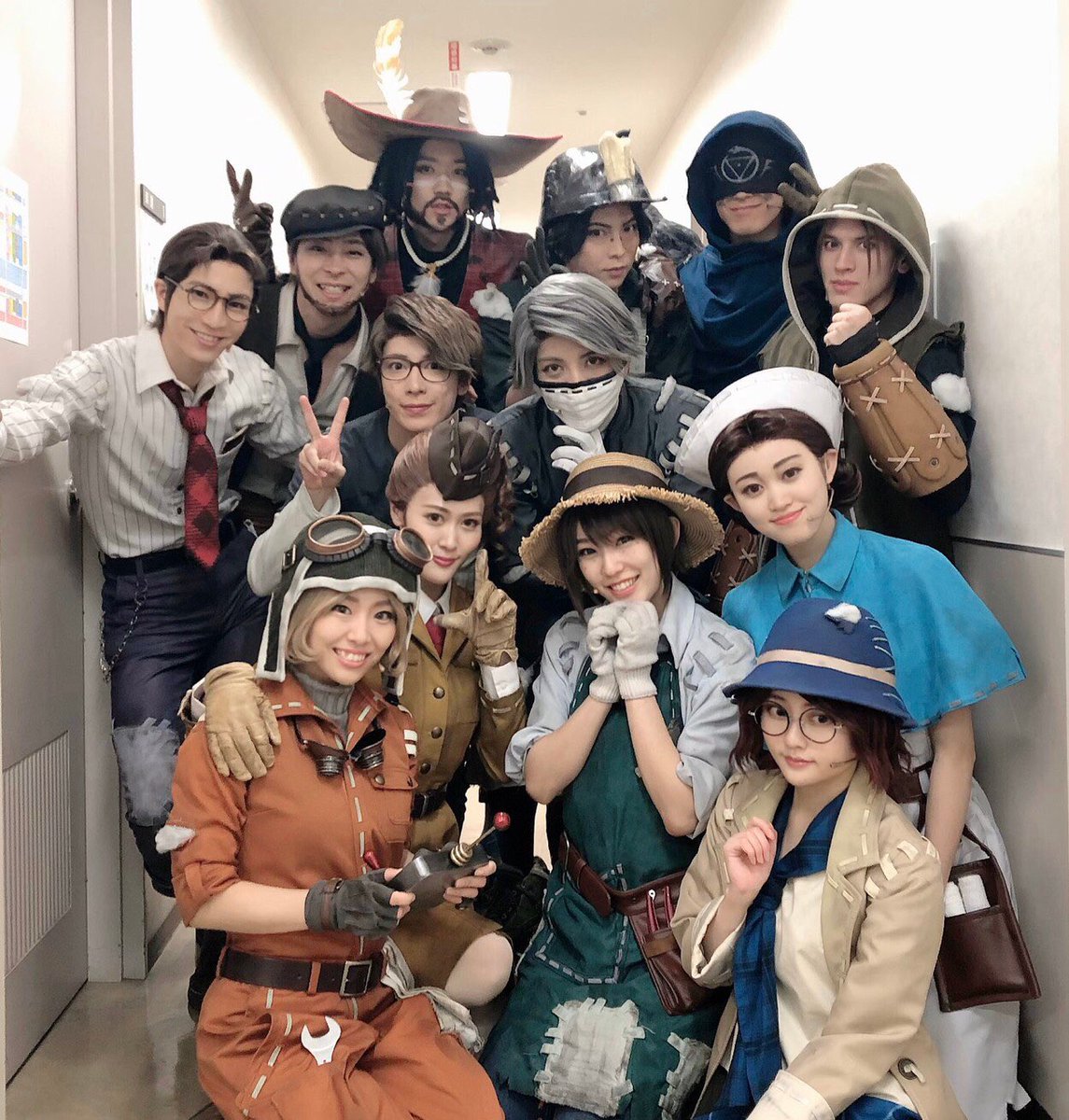 新作続 第五人格 舞台 カウボーイ 抱擁 ポストマン 写真家 Tシャツ