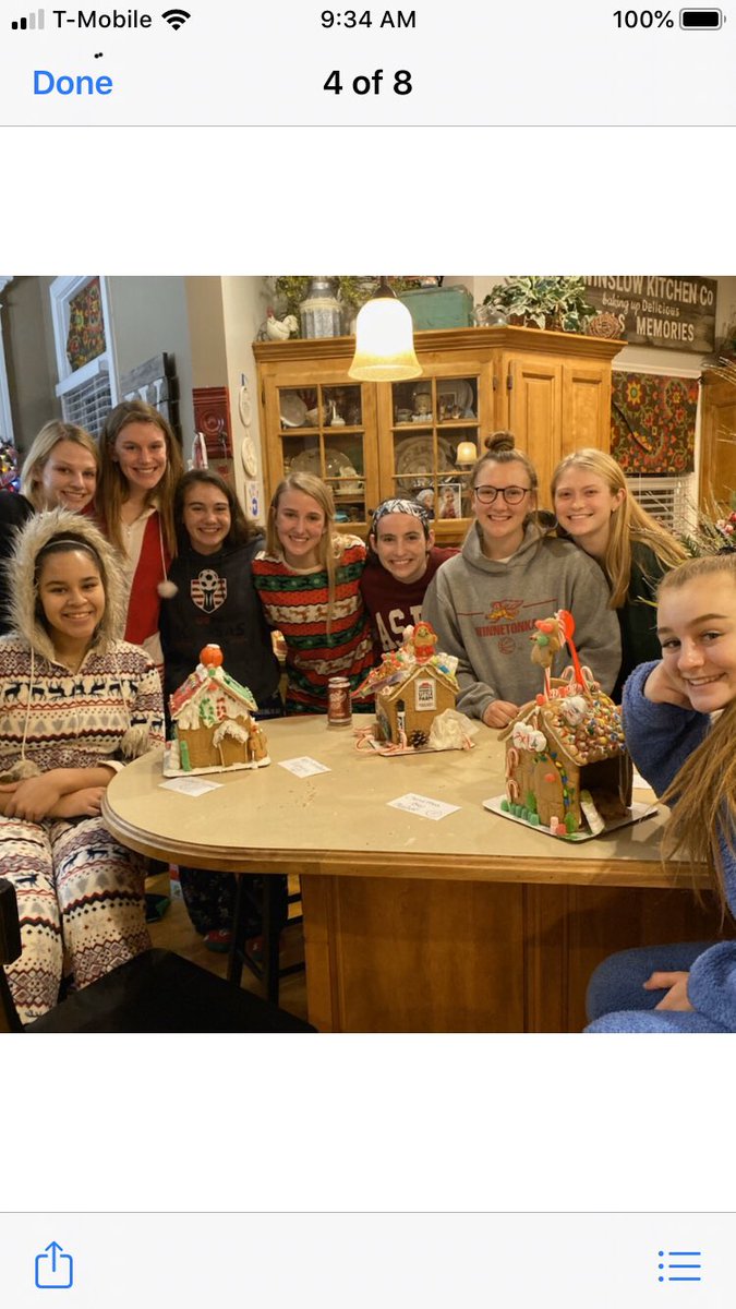 CoachAllen1965's tweet photo. Gingerbread houses and toilet paper. We are ready. Tip-off is Tues at 5:00 at OE vs Barstow. https://t.co/kl7rowmPwV
