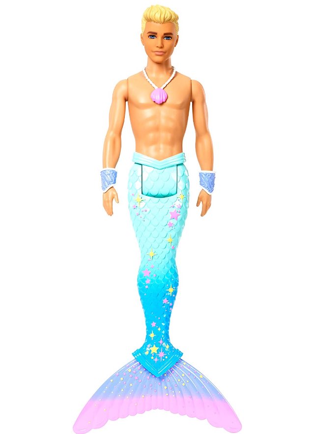 “I’m a high-power advertising executive who secretly moonlights as a merman on nights and weekends” Ken