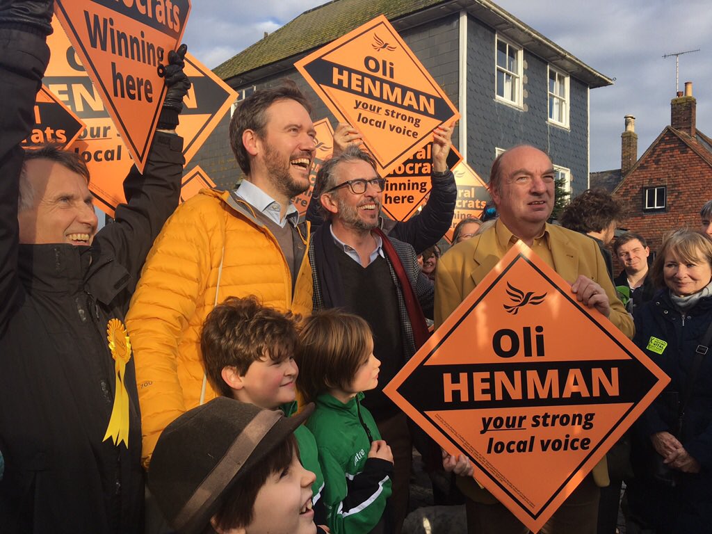 @campbellclaret @UKLabour @LibDems So important - here in #Lewes today celebrity & local Steve Coogan urged #labour voters to back the fab #LibDems candidate @OliHenman & in nearby #HastingsandRye the reverse is true - #voteswap a good option. #VoteNotTory #VoteHenman #VoteTactically #UniteToRemain #GTTO 🙏🗳❤️🔶