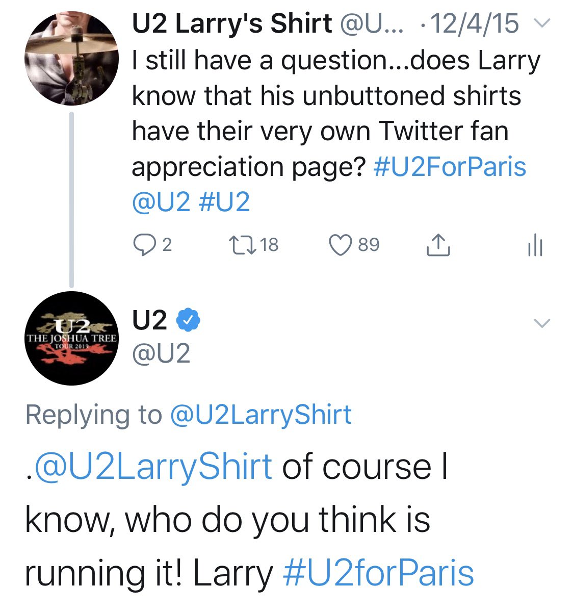 U2LarryShirt's tweet photo. My 4 year anniversary of being legit. https://t.co/zVxI8Ii1uG