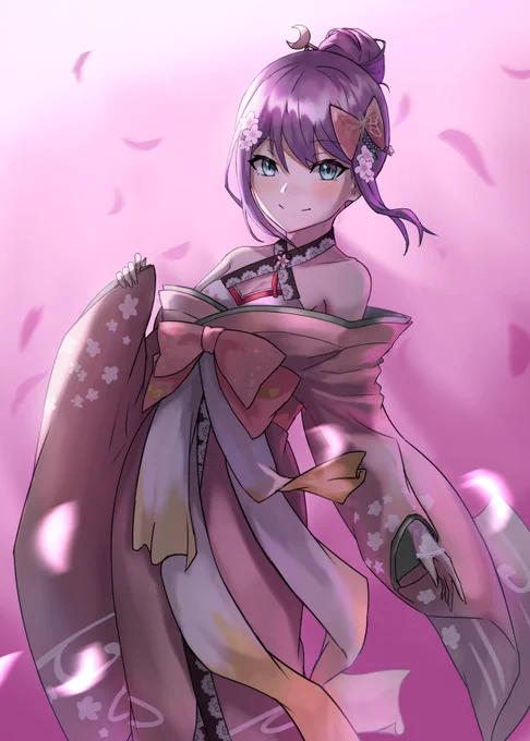 #リツキあーと

"ーー彼女の周りはいつも、春のように暖かい"

遅ればせながら10万人おめでとうございます!
いっつも暖かい雰囲気のりつきんが大好きです!!

これからも応援してます～～!! 