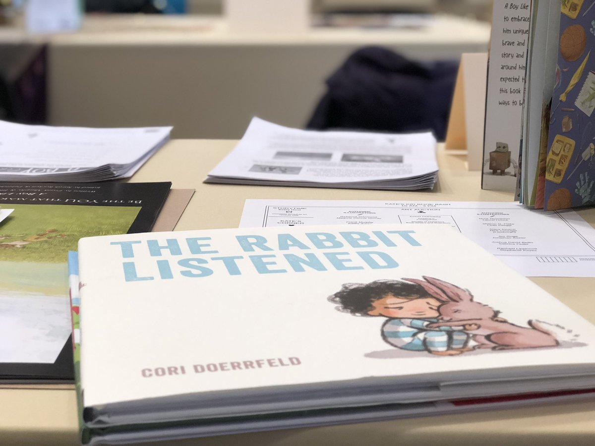 frankmurphy2009's tweet photo. Reading #TheRabbitListened at #KatesBookBash book festival in #littsburgh - this event...so much love! 💛📚 Meeting @CoriDoerrfeld is a highlight!! @SCBWIPAWest @riverstonepgh https://t.co/Z1T5XYjwrt