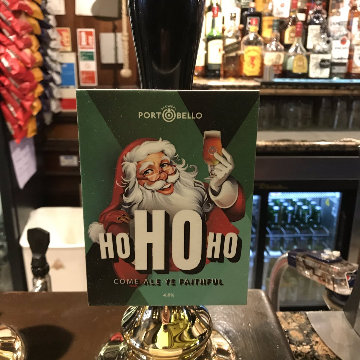 It’s a busy time in December, so it’s important to have some downtime. Which means me and the elves are going out on the piss for the afternoon 🍺🍺 Santa is starting with a pint of this #HoHoHo @PortobelloBeer