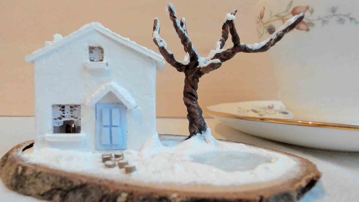 Available now on #etsy etsy.com/uk/listing/746… #144scale #scaleminiatures #dollshouse #Christmas #WinterWonderland #iceskating #Christmas2019 #miniatures #handmade #Handcrafted #twitchstreamer #artistsontwitter
