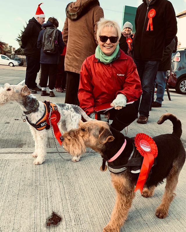 Lula and Joey helping out on the campaign trail this morning in Worthing ✊🏼🌹🐾
#votelabour #petsofinstagram #dogsofinstagram #dogsforlabour #eastworthingandshoreham ift.tt/2YDCzRf
