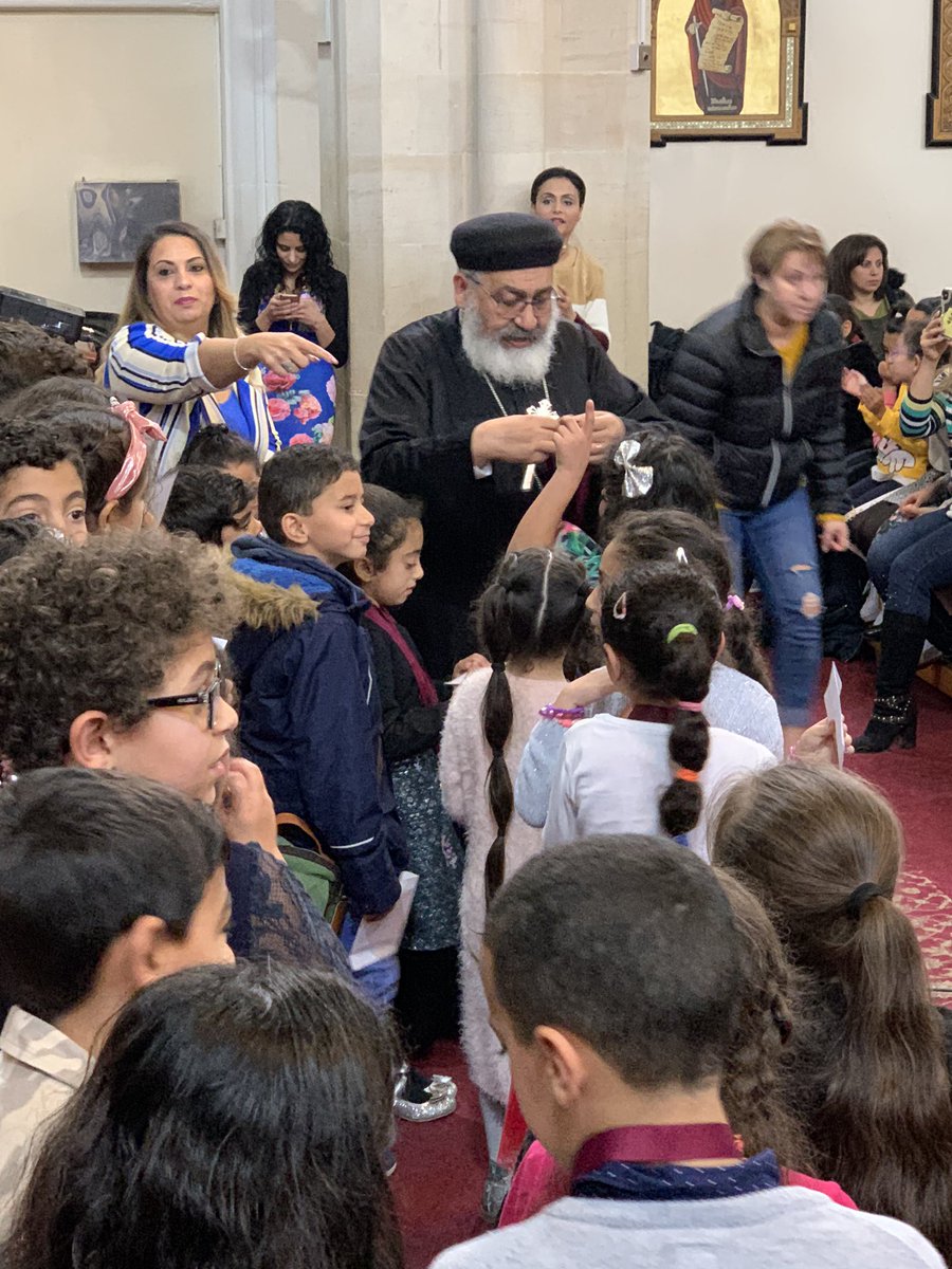 Awards day at Hove’s Coptic Church, tonnes of very excited children seeing their hard work rewarded 🥇 

Our Coptic community here is the largest in the country, perhaps Europe. We’re proud of that and I was honoured to spend the afternoon celebrating their youngsters success 🙌