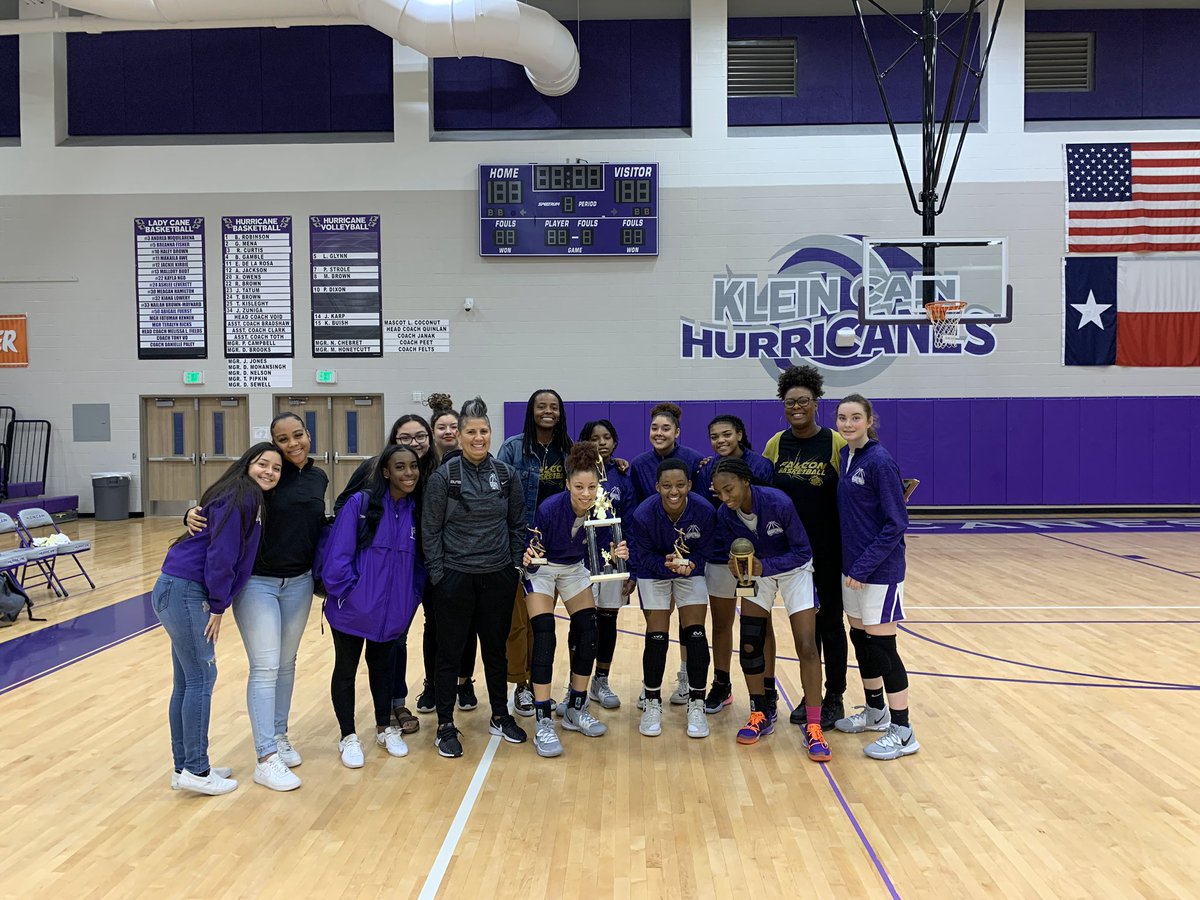 Your Lady Falcons places first place this weekend in the Klein Cain tournament ! So proud of these group of girls , only room to improve from here!