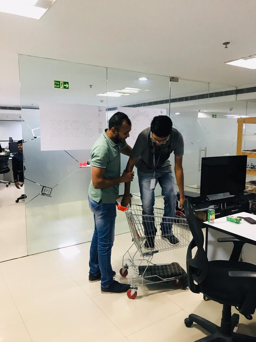 vinodhsukumaran's tweet photo. Check this Indoor positioning and navigation
#indoorpositioning #indoornavigation
#PurpleTalkHackathon2019 #xCubeHackathon #xLensHackathon #HackathonForACause #TechHackathon #CodetoWin #xLensTeam
#Funatwork https://t.co/SMS1vu88Af