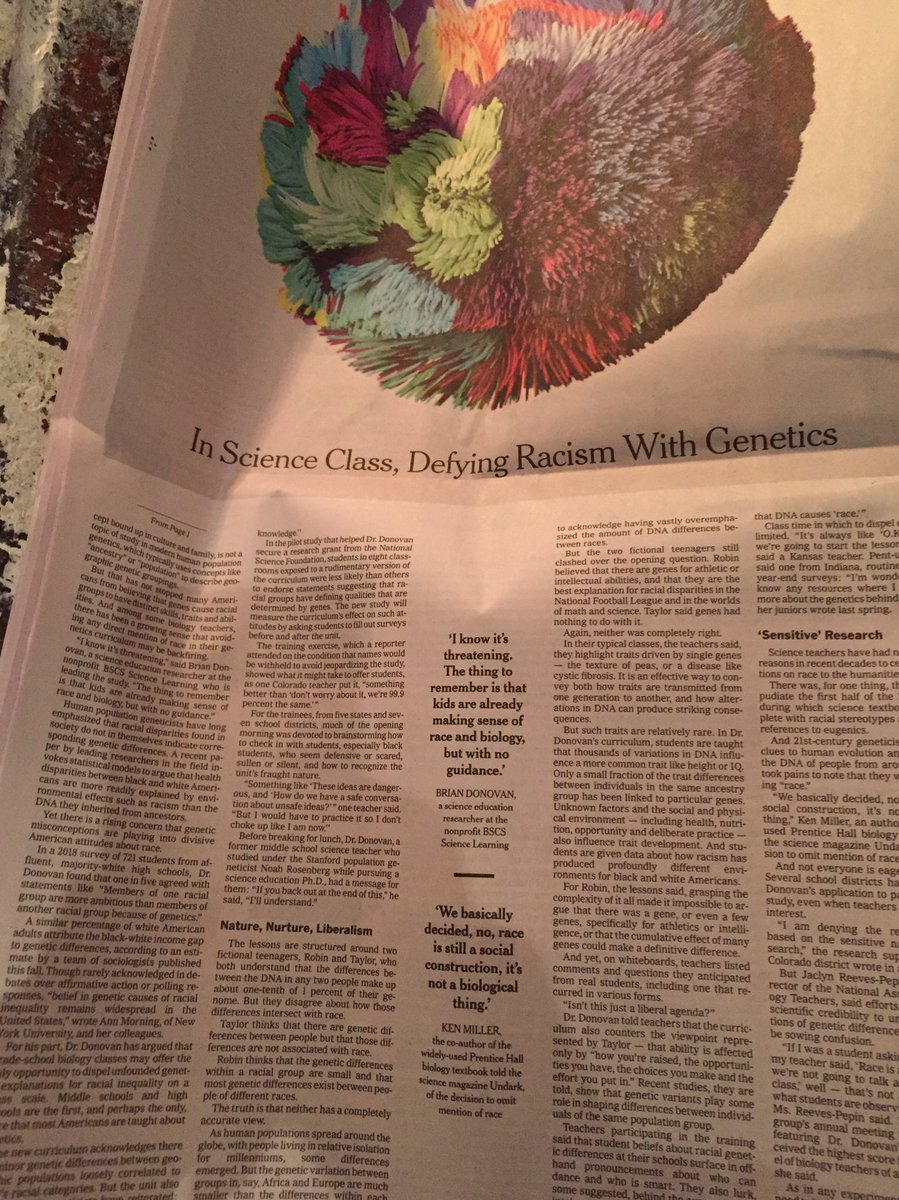 JholmesJay's tweet photo. This sounds very exciting @BSCSorg Front page in the Sunday @nytimes ! Important work. https://t.co/DOYFGC5Hes
