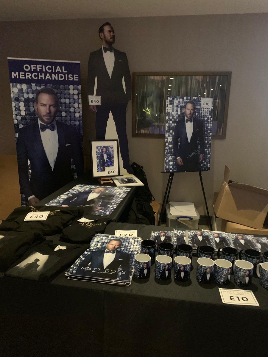 We’re loving all the limited edition high quality tour merchandise on show for the <a href="/mattgoss/">Matt Goss</a> UK Tour this christmas bringing a little bit Vegas back home! If you haven’t already buy ur tickets quick for the last few shows!!! #MattGossMerch #TBR