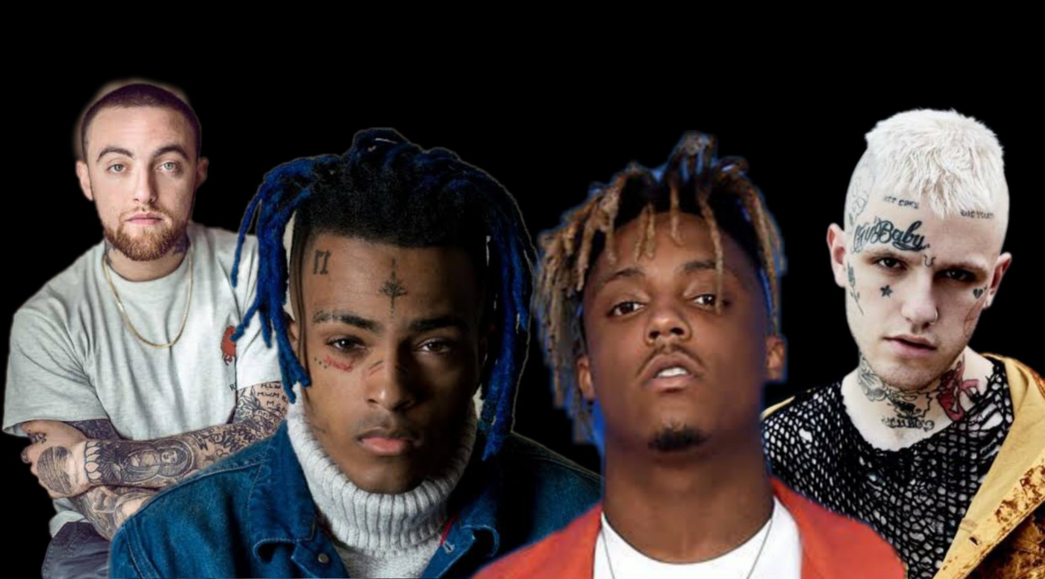 Rest In Peace to our favorite young rappers* Juice Wrld* Lil Peep* Mac Mill...