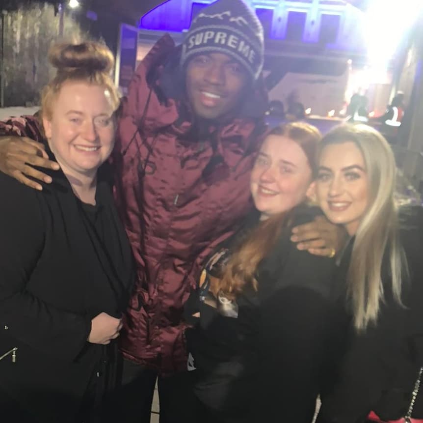 RachSeniorNew's tweet photo. Thankyou so much for making this happen was the best night of her life❤ @Not3sofficial @kareem1way https://t.co/idpiur6TDe