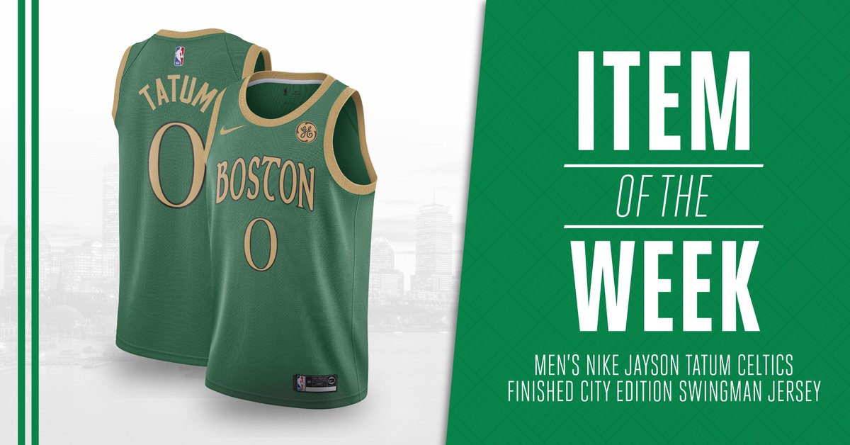 celtics gold and green jersey
