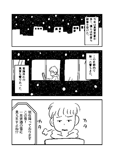 静かの雪 1/4 