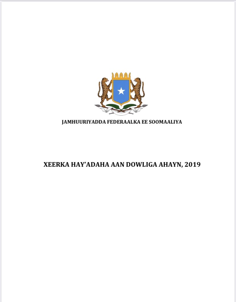 Information/Education Ministers issued conflicting letters on the formation of a committee. Earlier, Planning/Interior Ministers disputed over the sponsorship of an NGOs Act. This is indidicative of @M_Farmaajo’s faked nationalist glue coming off & his decayed admin falling apart