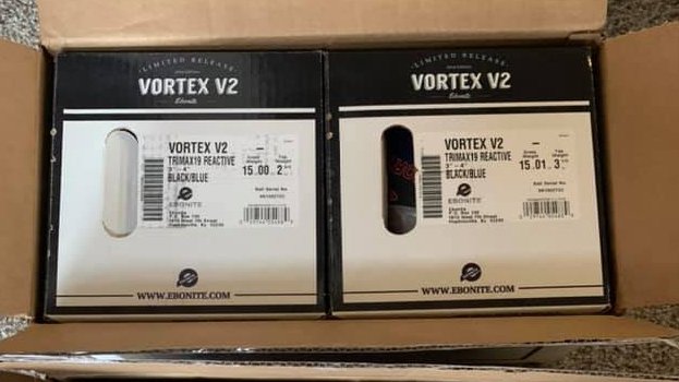 EboniteBowling's tweet photo. 🎅You WILL want to ask for one of these under your🎄this year! #Ebonite #BowlToWin #Vortex #V2 📷 Steve Harman https://t.co/mNnJBUnyXO