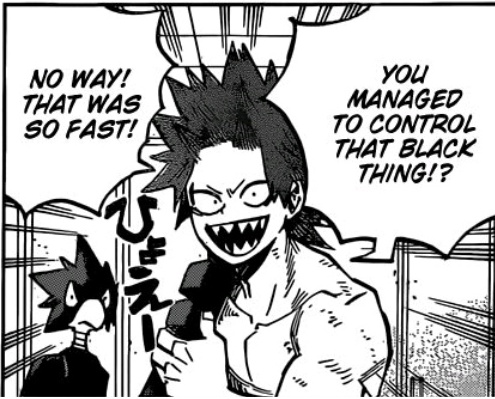 shippershell's tweet photo. ARE WE REALLY GONNA PRETEND THAT BAKUGOU WASN'T JEALOUS IN THIS SCENE??? https://t.co/apUhTNNVSM