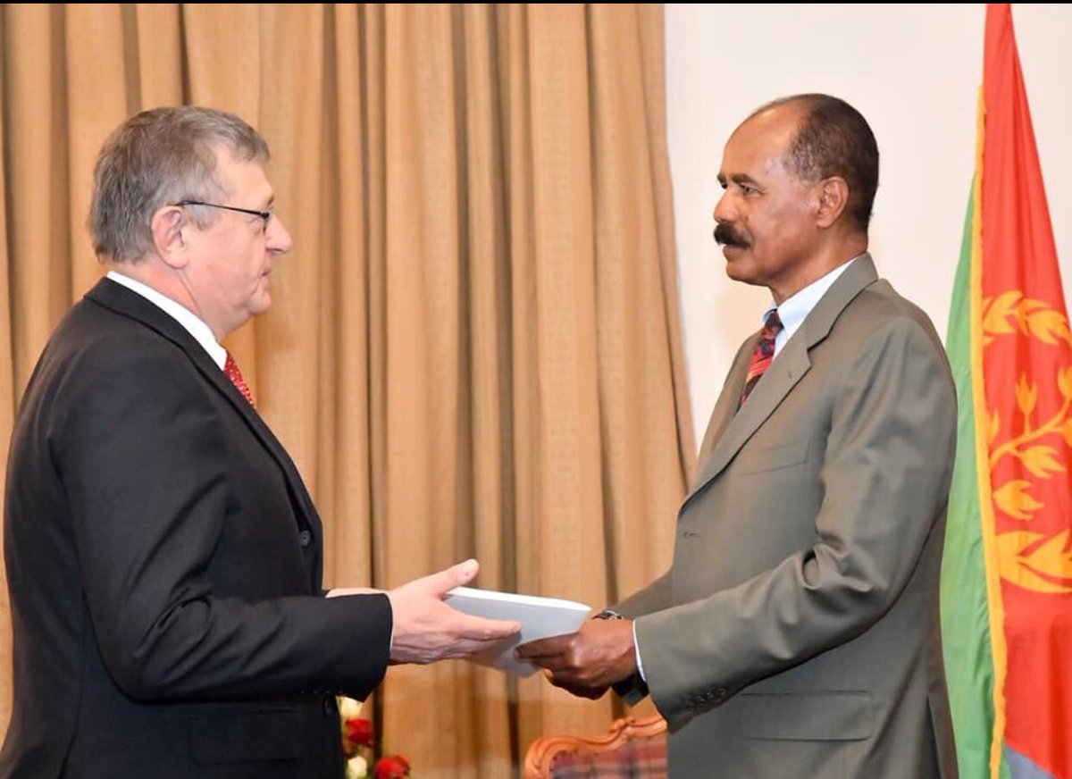 IssyasA's tweet photo. Broad range of Issues of bilateral cooperation discussed during submission of credentials of Ambassadors from 29 countries include enhancement of peace &amp; regional security,
development of human capital, mitigation of climate change,
infrastructure as well as investment and trade https://t.co/dWQ3zZjYU8