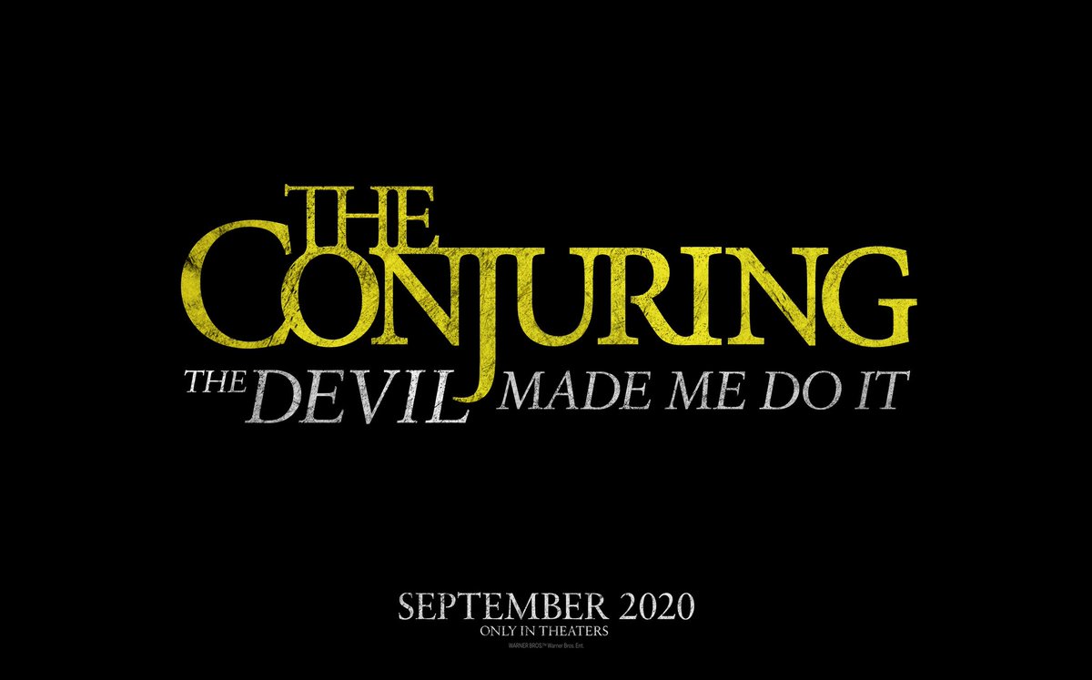 FuckCinephiles's tweet photo. #TheConjuring3 de Michael Chaves, intitulé The Conjuring : The Devil Made Me Do It, débarquera dans les salles US pour septembre prochain. https://t.co/YSIBIs9PDq