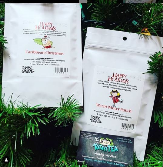 TotaliTea's tweet image. 12 Teas of Christmas - stocking stuffers, wink, wink 😉 @cgyfarmersmarkt @TotaliTea #looseleaftea #localchoice