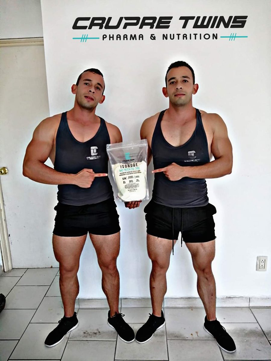 CrupreTwins's tweet photo. Dale CALIDAD a tus músculos 💪👌

💥ISONUDE💥
WHEY PROTEIN-ZERO CARBS 

💪😉La proteína de los "CRUPRE TWINS" ✨ https://t.co/16eFlKlB5A