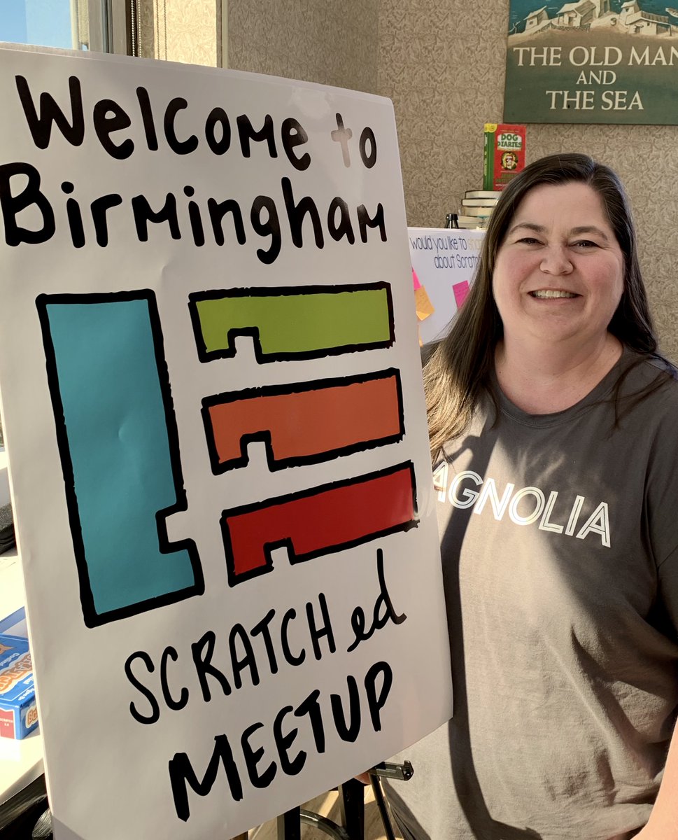 aprilpc's tweet photo. Today is the day! We can't wait to connect and learn with you. See you soon! #ScratchEdBham #ScratchEdMeetup https://t.co/8Nw7U0hZEI
