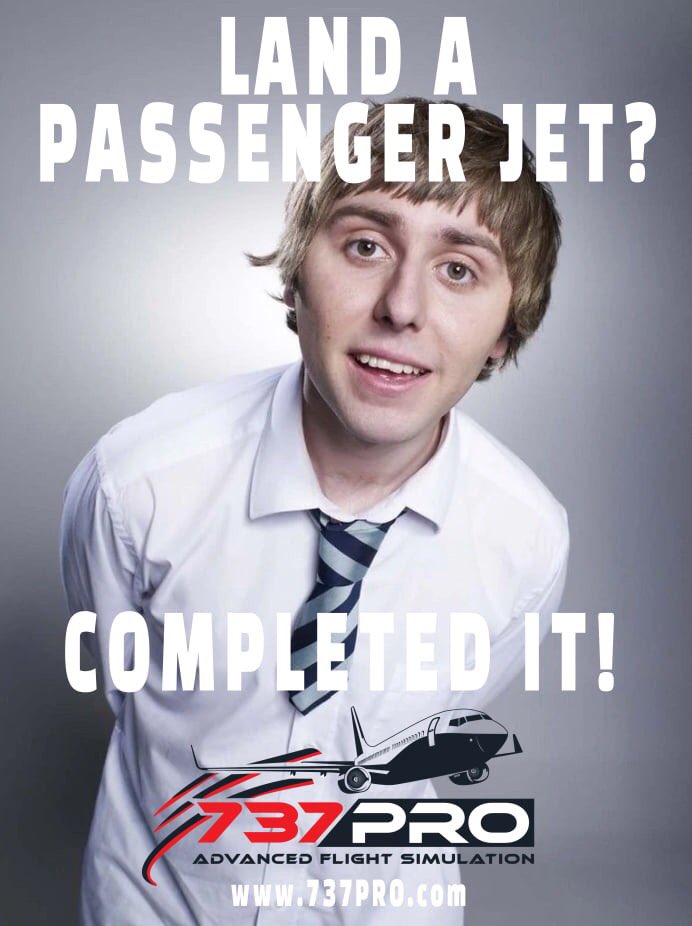737_pro's tweet photo. Imagine their face this Christmas when they realise that you have bought them a flight in a 737 jet airliner simulator. 

Literally every time you go on holiday from now on …..

https://t.co/idGvRFiEMe
#flight #flightcrew #737 https://t.co/dAA5DoeMLS