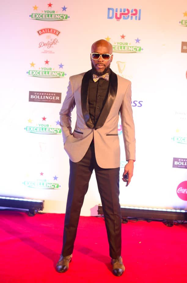 ebonylifefilms's tweet photo. His name is @ikechukwuKillz and he’s here for us all at the #YourExecellencyPremiere. 
|| Theme: Inaugural ball Check our Instagram for more from the premiere and don’t miss #YourExecellencyMovie in cinemas from Friday #December13 https://t.co/EUzU7oDi98