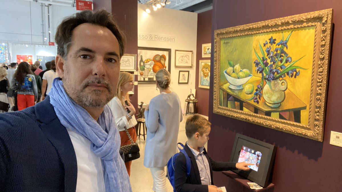 neilwebers's tweet photo. @ArtBasel in Wynwood enjoying great work of Dutch artist Erik Renssen. #erikrenssen https://t.co/RWZ8Q9Fz3d