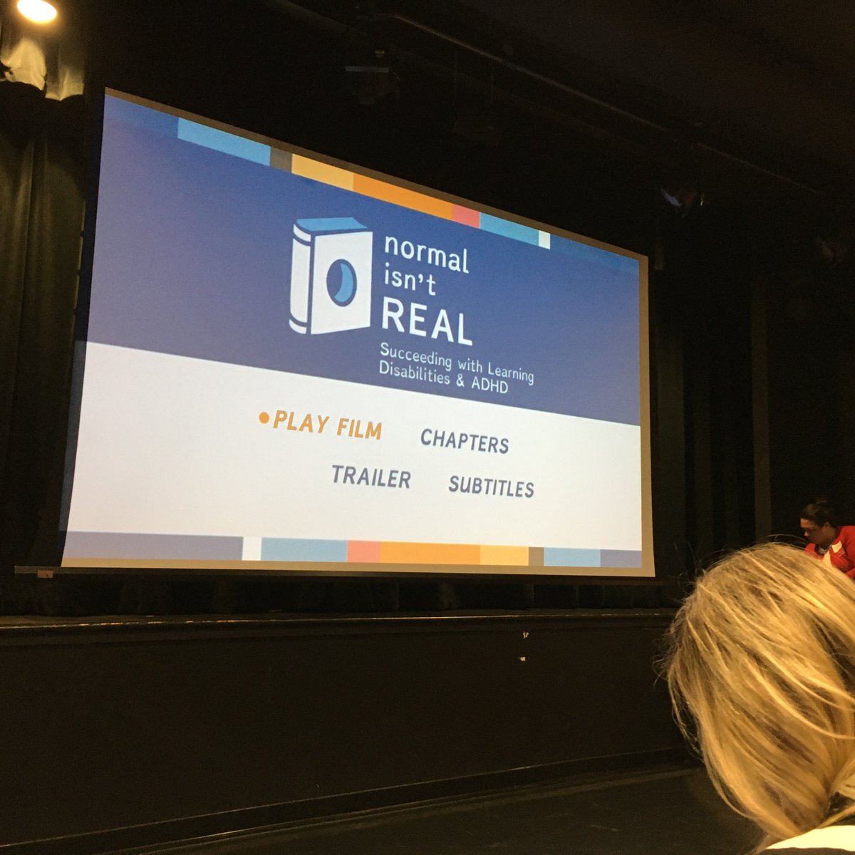 Rileyresource's tweet photo. Attending a screening of normal isn’t REAL Succeeding with Learning Disabilities and ADHD by Krys Kornmeier. ⁦@DyslexiaIDA⁩ @siennaschhol @dyslexia @decodingdyslexiamd@ https://t.co/gKpMYqfiPY