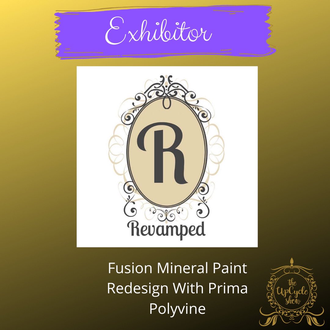 cycle_show's tweet image. Delighted to welcome @RevampedROI as they exhibit at the show and showcasing Fusion Mineral Paints and Polyvine Products. Get tickets now at upcycle-irl.com
#upcycleshow