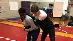 RichfieldHS's tweet photo. Tracie Hofmann's Self-Defense class had guest speaker Coach Stan Riser, owner of United Jiu Jitsu, come to discuss and demonstrate what to do if you are attacked and/or get into a dangerous situation. #RPS280 https://t.co/Vp0uwUy7fs