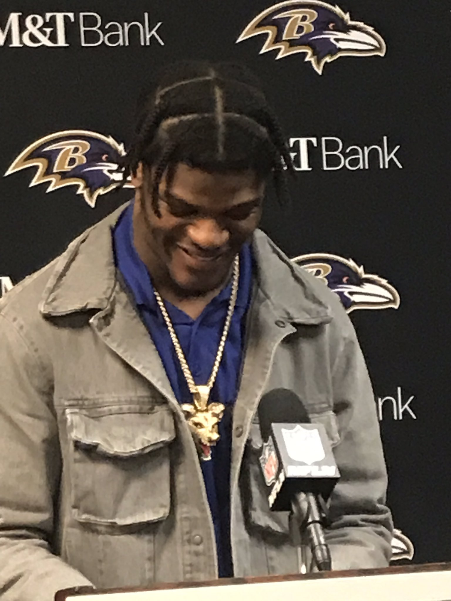 Lamar Jackson Wolf Chain Latest on baltimore ravens quarterback lamar