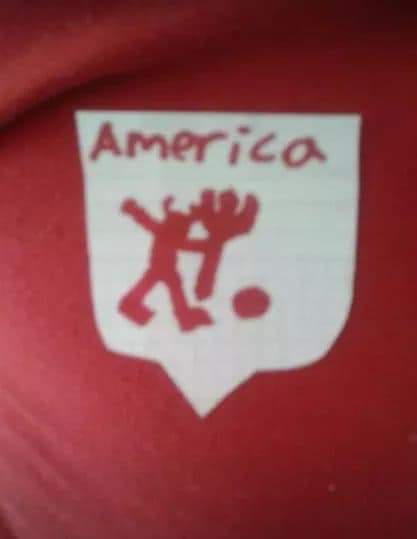 rodri22072's tweet photo. Amigos hagamos viral este niño en cali que al no poder tener su camiseta  de @AmericadeCali x no tener dinero y porq su familia es del cali hizo esto..@Xarita327 @elyrozc @ElGatoArceArce @StonerFPC9 @GaboEnLaRed @EduardoLuisFut @yeisonplazas27 @jhonparamo07 @mundorojo1927_ https://t.co/QbxGzHJyLg
