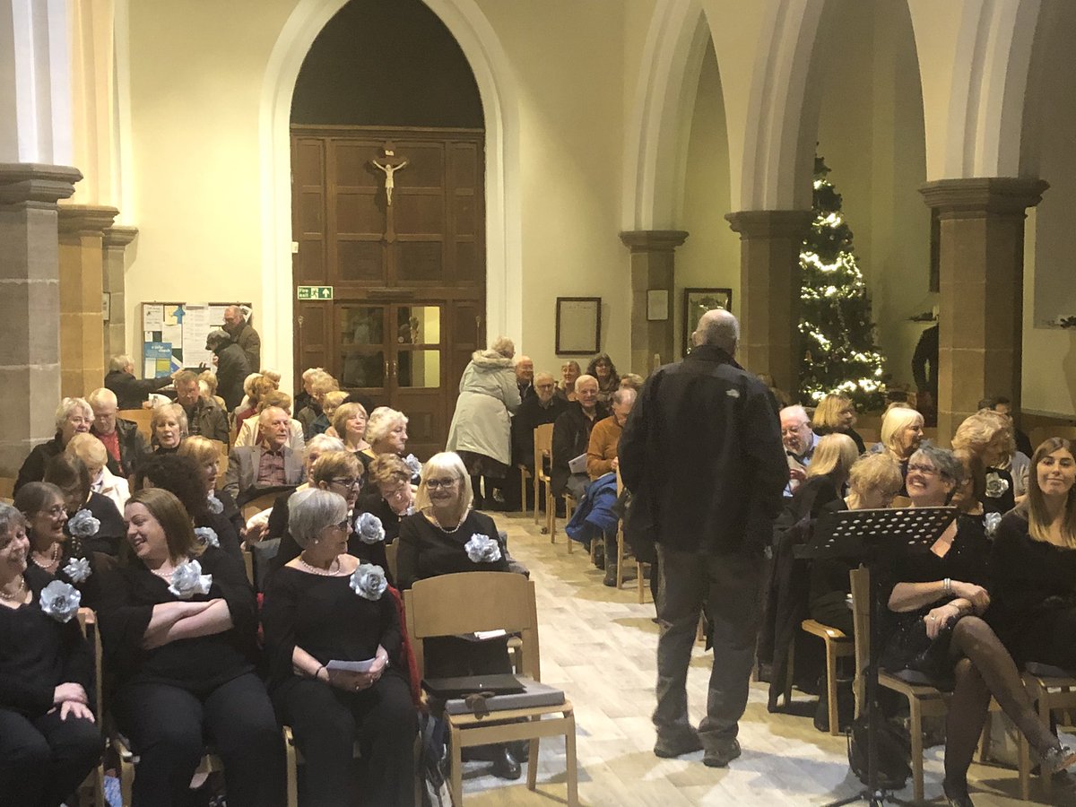 PChoirLadies's tweet photo. It was a delight to sing to a full church in #UpperDenby tonight. Thanks to everyone who came to support us, to flute soloist Hannah Smalley, our accompanist Yvonne Woffenden & MD Jane Hobson.
Merry Christmas all!
🎄Next Sat 7.00 in St Johns Church Penistone if you missed us...🎄 https://t.co/EtE2SLToQe