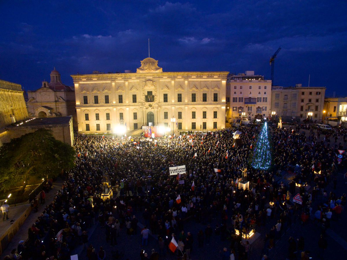 occupyjusticema's tweet photo. This is Daphne's legacy.  Thank you
#DaphneCaruanaGalizia https://t.co/ERX62edhrL
