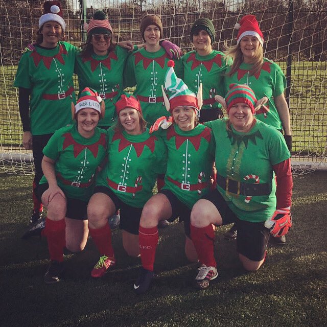 AppletonElves (Dragons) ready for the festive Inspire tournament today. Came away won 2, drew 2, lost 1. Won the play off game. #cheshirefa <a href="/Cheshire_FA/">Cheshire Football Association</a> <a href="/inspire_league/">Inspire League</a> @appletonfc