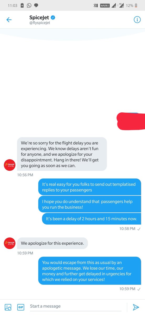 SagarDhote's tweet photo. @flyspicejet Yea you did reply, this was it! Not convincing and doesn't help! https://t.co/pkJSeHMFy5