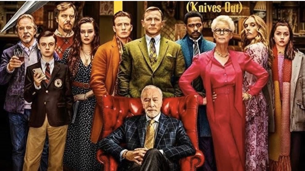 renuka_shetty's tweet photo. Knives Out is a well made murder mystery movie! Showcasing amazing performances by the star cast and a gripping story line! 
Must watch!! #KnivesOutFilm #murdermystery https://t.co/eJOAg8pQuL
