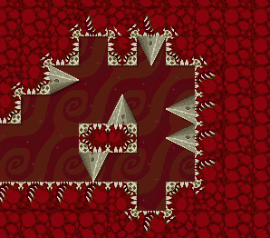 IWannaMakerGame's tweet photo. Excited to share the great-looking winners of the visuals competition, which will be added to I Wanna Maker to use in levels! ❤️ (thread) #gamedev

Alterworlds - winged spike

Arras - snow tiles and spike

DankShamwow - meat tiles
Arras - rock spike

@NotDarq - traffic cone spike https://t.co/hAlPV9uxCe