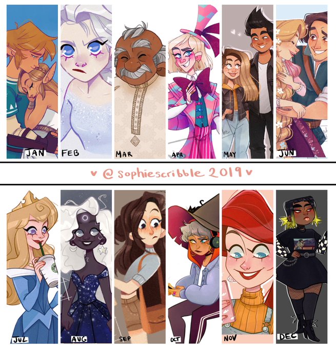 2019-2016 art review ?✨ 
