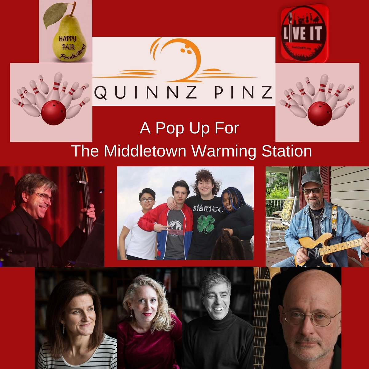 LiveItLiveNYC's tweet photo. Sat, Dec 28th - We'd love you to join us for our holiday pop up, an evening of bowling, live music, local artists with food and drinks to support the Middletown Warming Station.
Sat, Dec 28th, 5-7pm(bowling) - 7-9pm(live music)
https://t.co/5Y0dqAlSAd
@QuinnzPinz @MiddletownNY https://t.co/l6JxcHl9JD