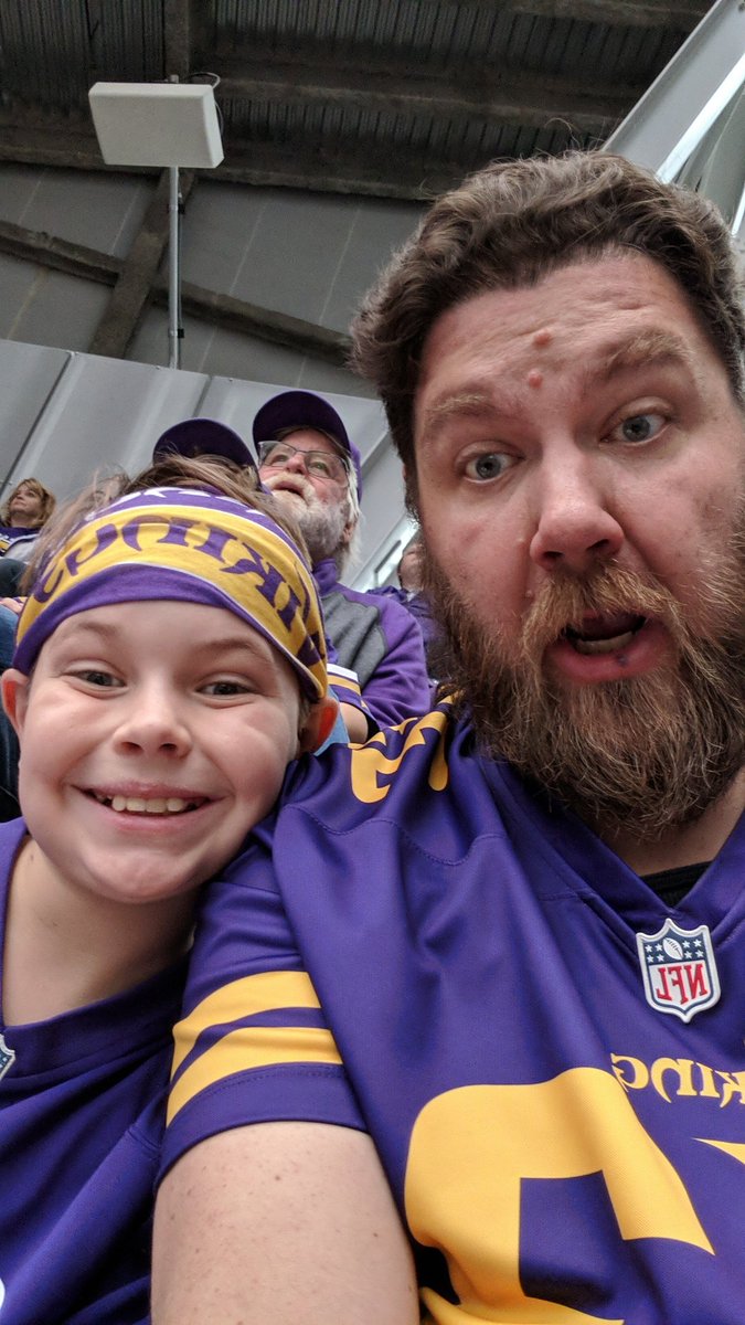 therealAP09's tweet photo. #skol @HyVee @usbankstadium  @Vikings https://t.co/cojHhR8MCg