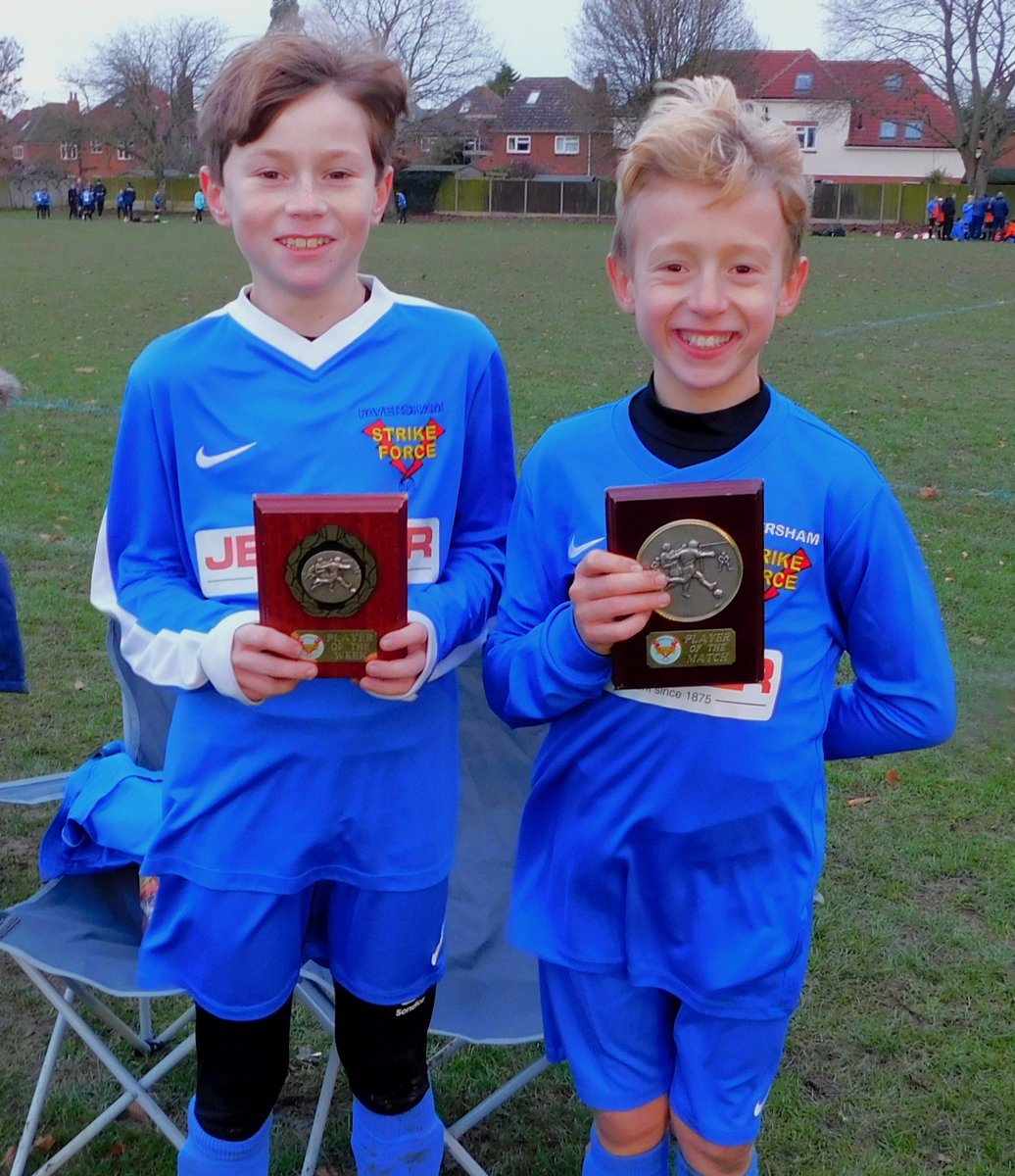 StrikeForce_FC's tweet photo. Today's under-11 player of the match award is brought to you by the letter L and the number 2, well done Liam and Lenny #FeelTheForce https://t.co/lgKB6DgXtI