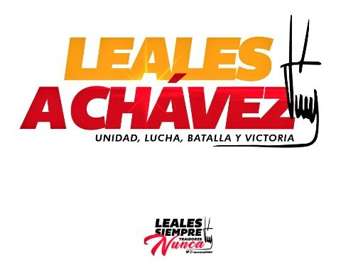 GobLizeta's tweet photo. Unidad, lucha, batalla y victoria! No hay otro camino para la patria más que el de la lealtad revolucionaria y el profundo amor por la humanidad! Seguimos #LealesAChávez y al presidente @NicolasMaduro #8Dic #DeltaAmacuro https://t.co/v3btdZ4i33