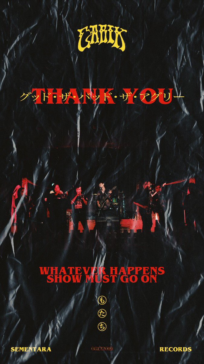 CABIK_OFFICIAL's tweet photo. Terima Kasih.
Inilah akhir fase 1 kami, setelah merilis EP Album dan Malaysian Tour.
Panggung ini adalah wujud syukur kami sebagaimana mesti nya dalam perjalanan 2 tahun belakangan ini.
Kita akan berlanjut di Fase Ke-2.

TRIP! https://t.co/1xdCpZkptW